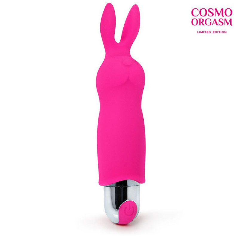 Мини вибратор кролик CSM-23165 розовый