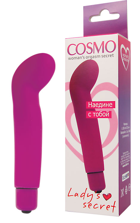 ВИБРОМАССАЖЁР цвет розовый CSM-23051