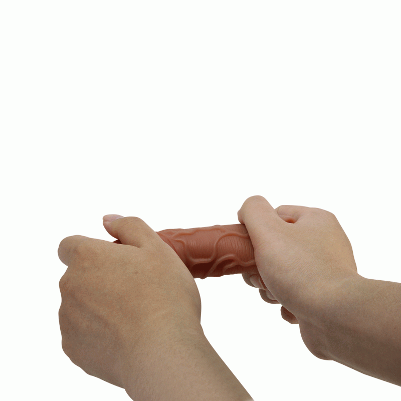 Увеличивающая насадка на пенис с подхватом 026211-2